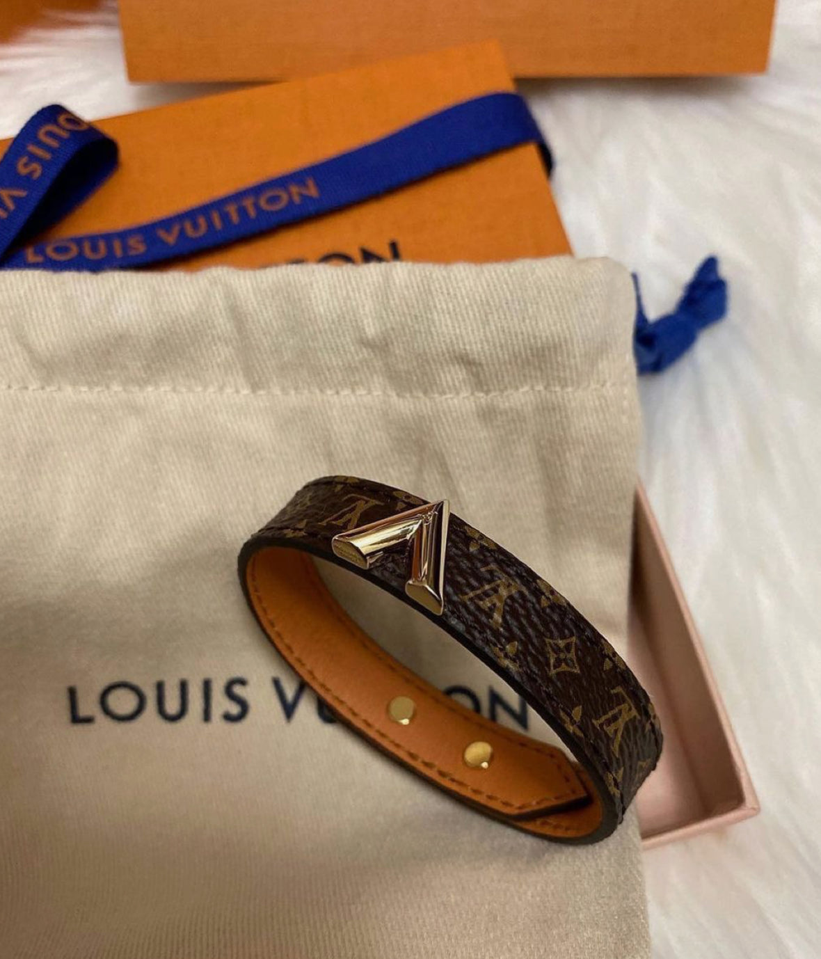 LV Logo Bracelet