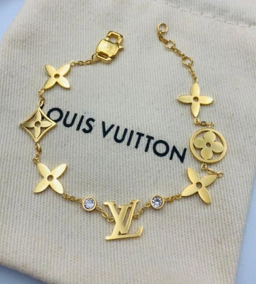 LV Charm Bracelet