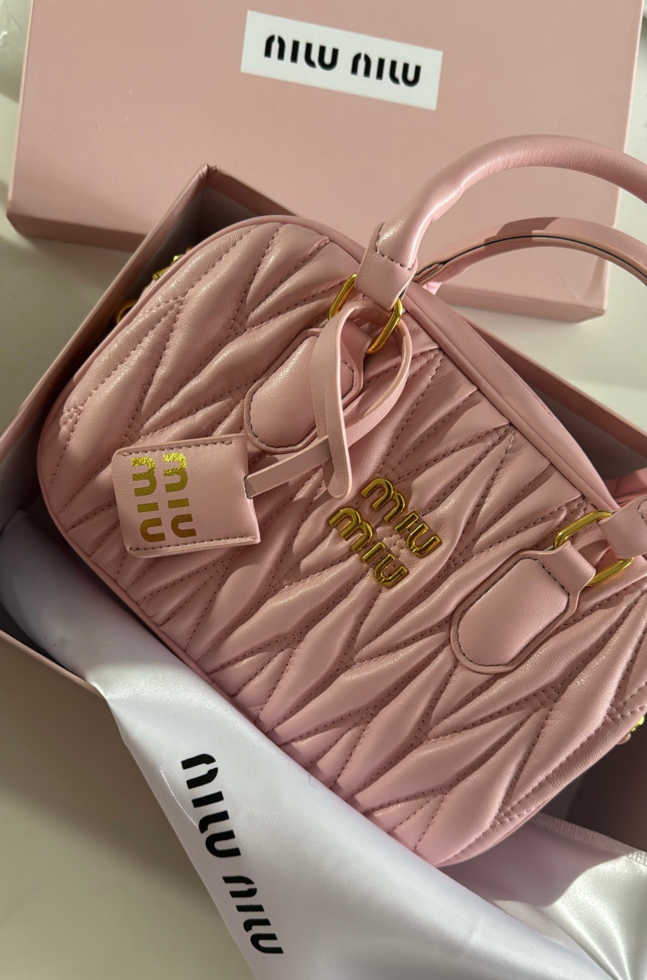 Pink MuiMui Bag