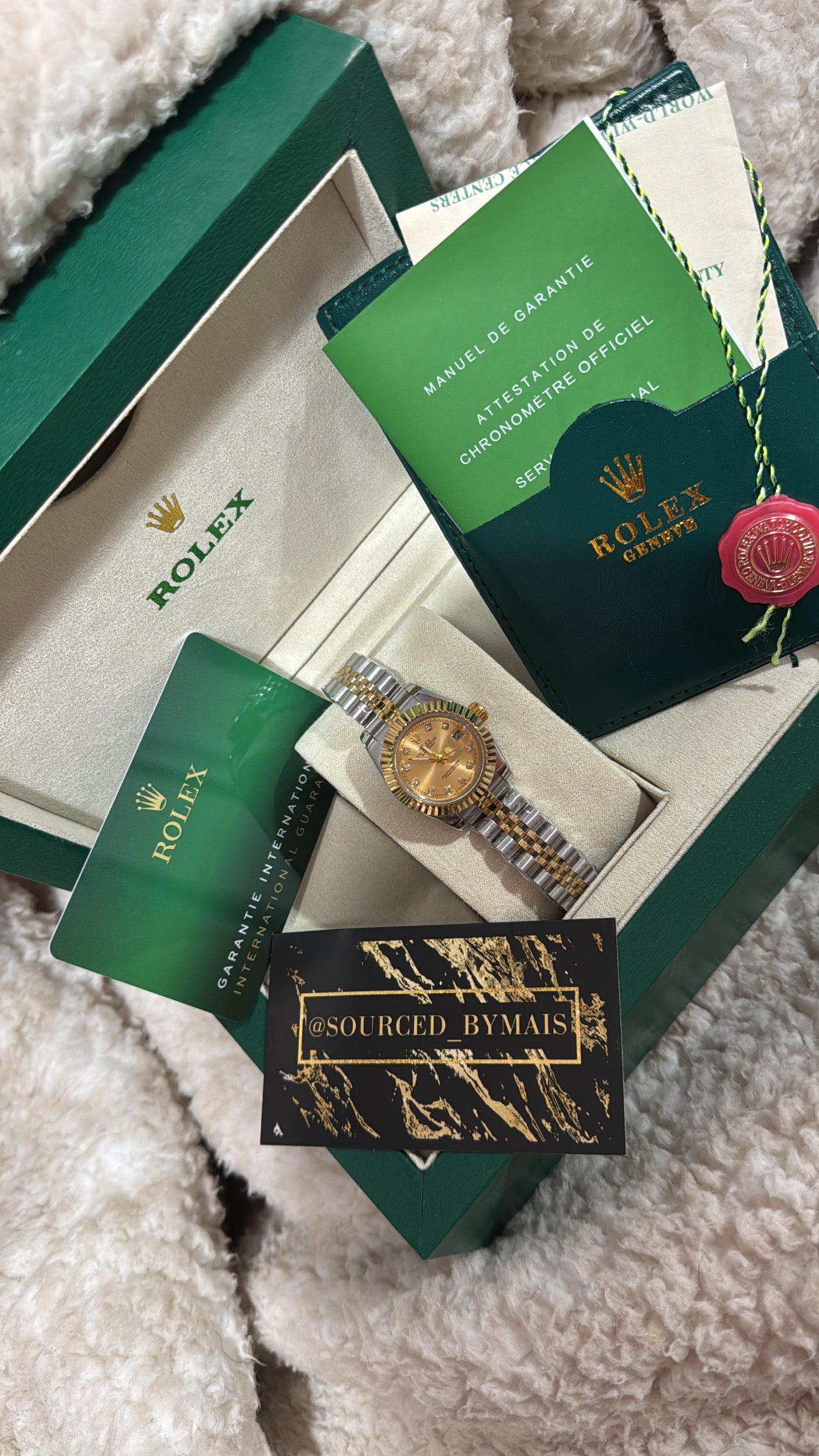 Gold/Silver RX Watch
