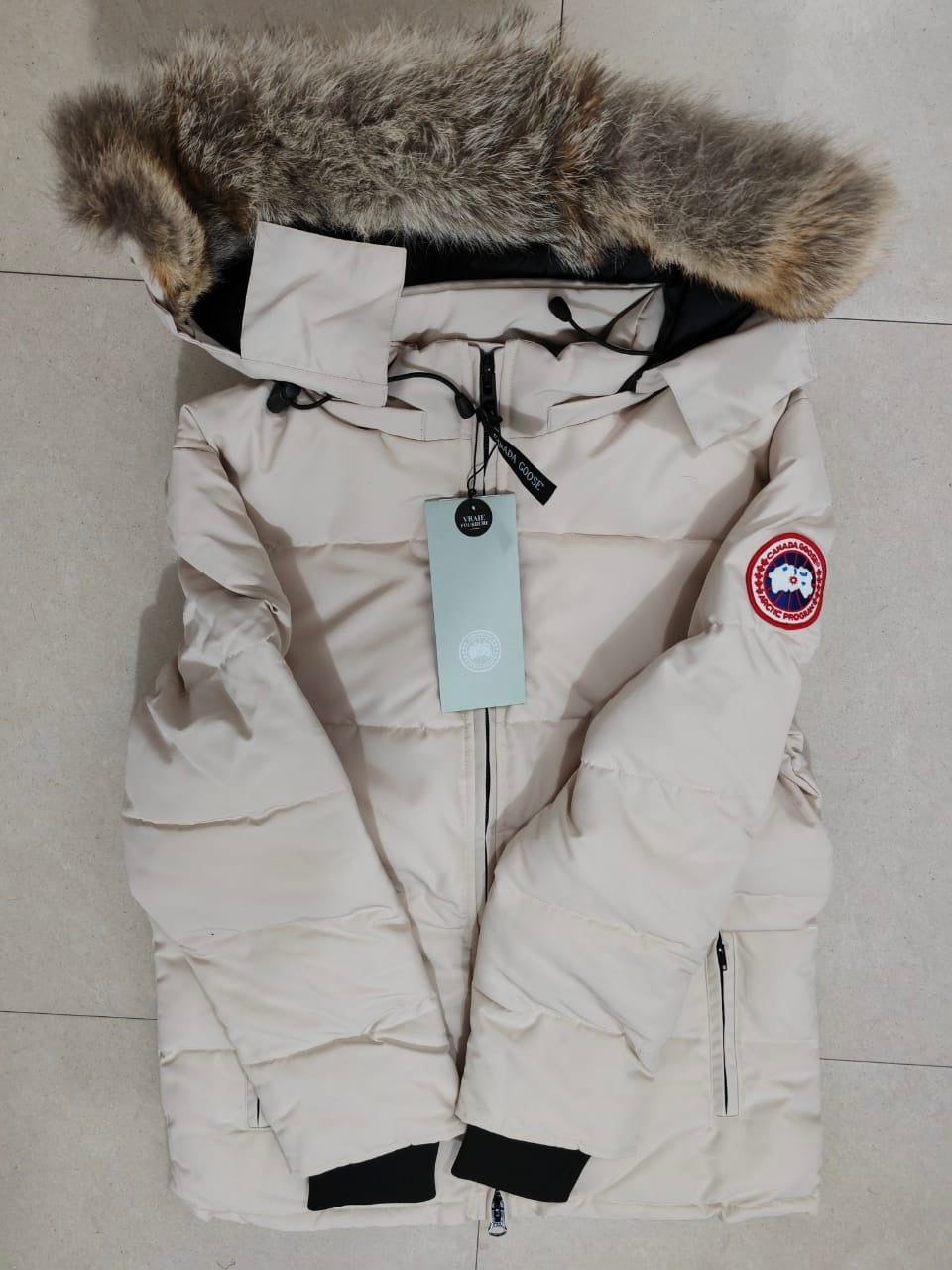 CG Beige Winter Coat