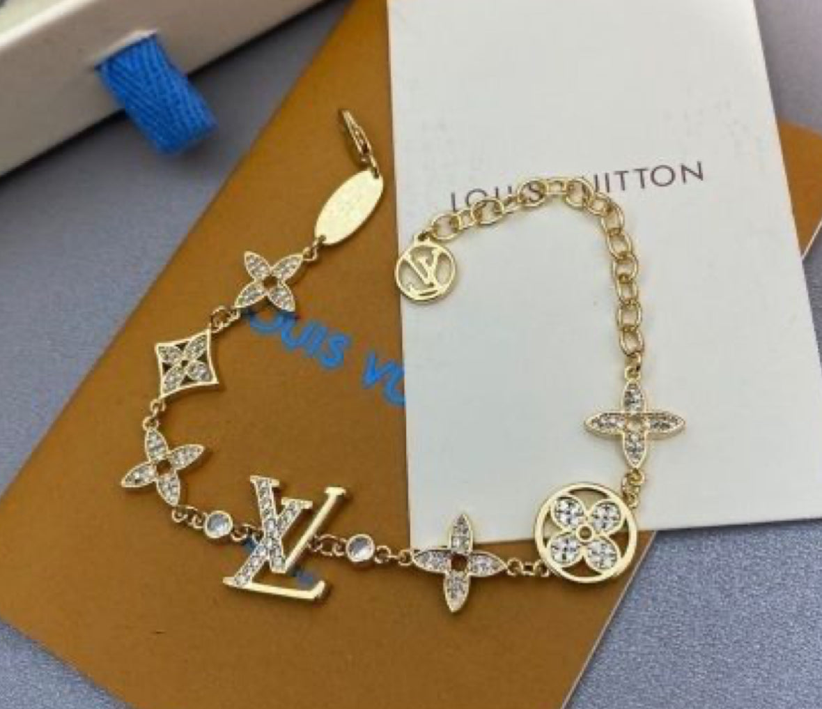 LV Charm Bracelet
