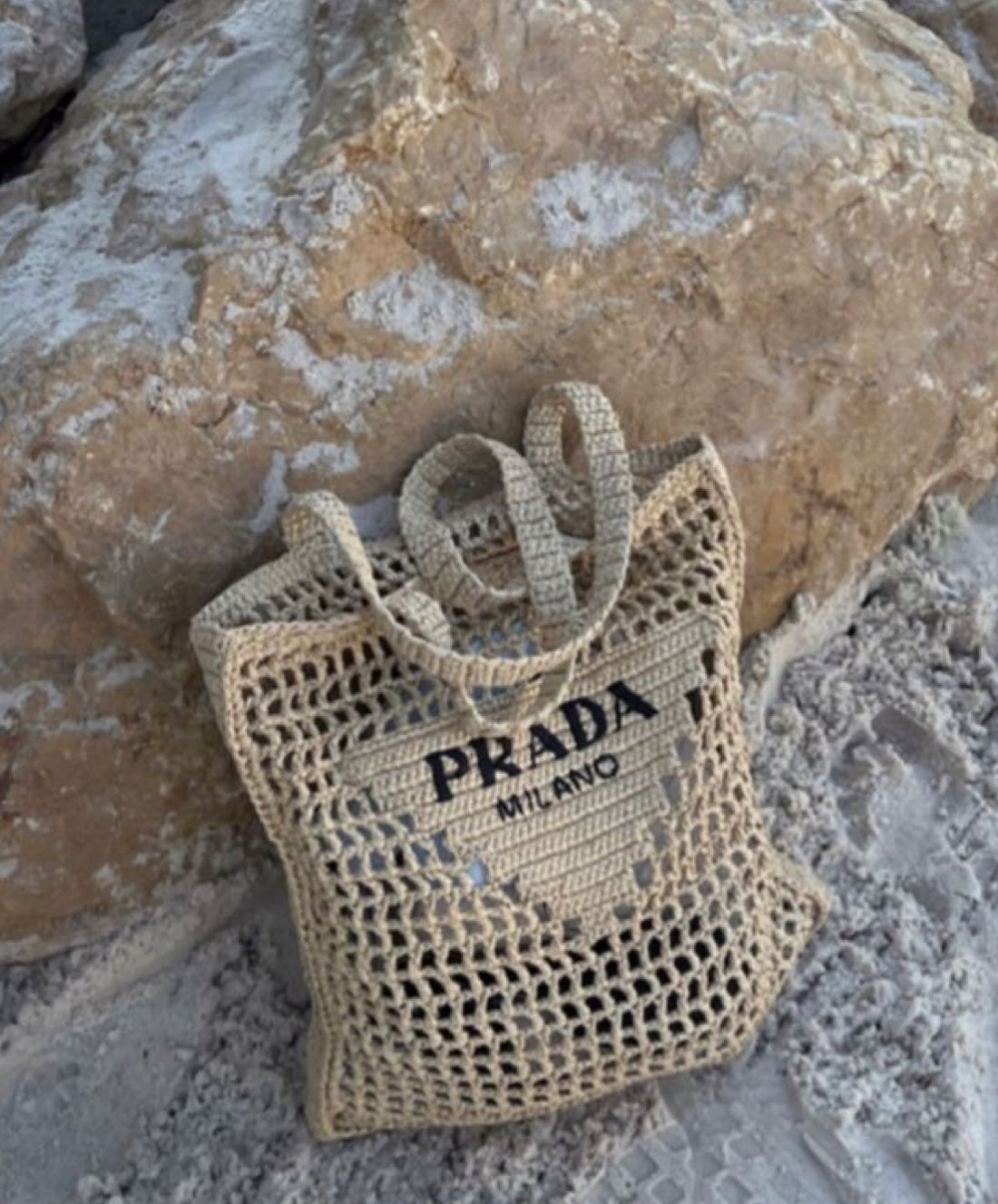 PRDA Crochet Beach Bag