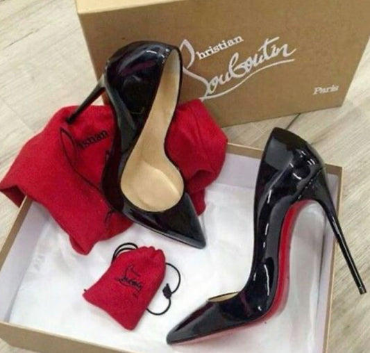 Black Red Sole Heels