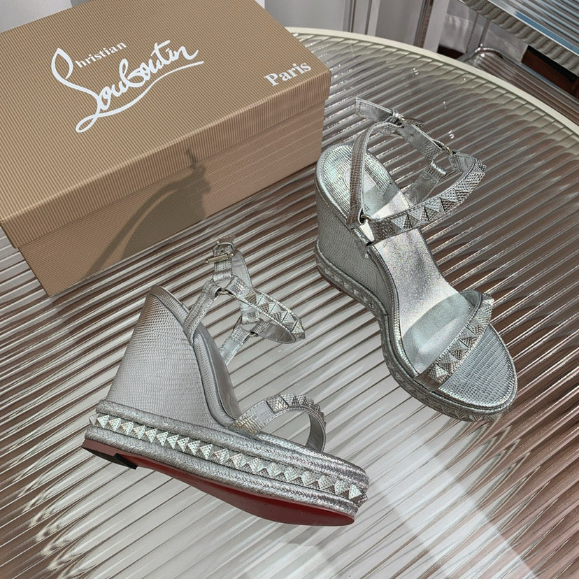 Red Sole Wedges